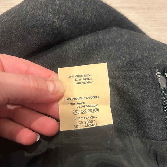 VINTAGE KORS (Michael KORS) Wool Pencil Skirt / Size 4 / - Picture 4 of 4